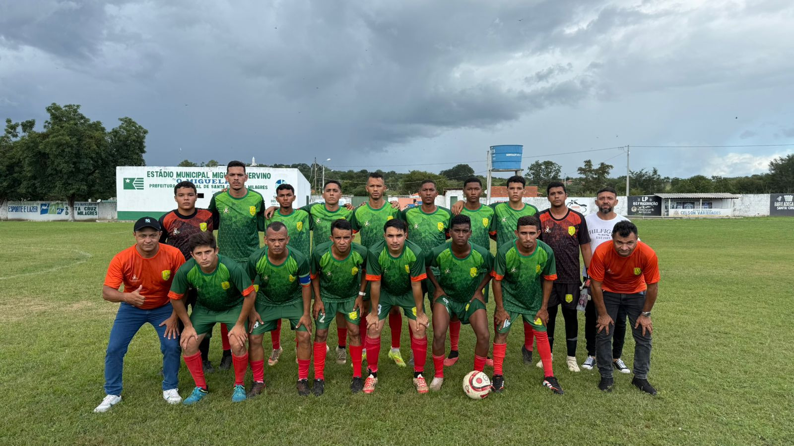 Seleção Municipal inicia primeira fase do Copão Ampar contra Prata, em Santa Cruz